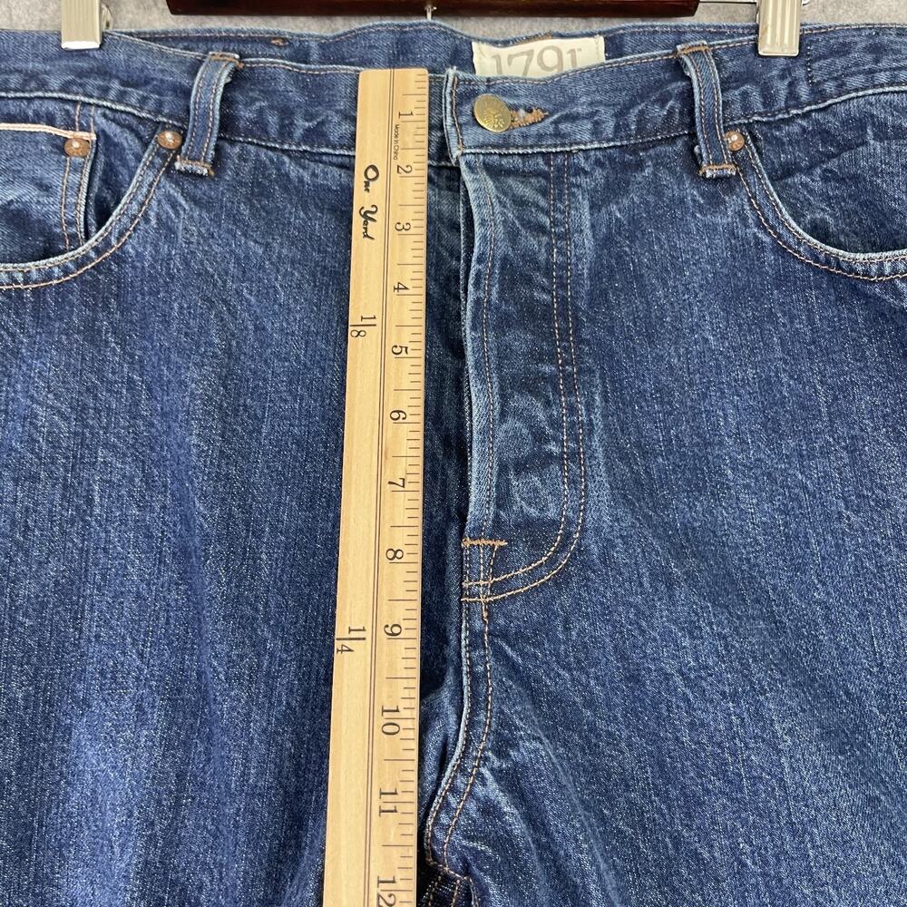 1791 Supply Co Selvedge Jeans Mens 38x29 Classic Leg Dark Wash Button Fly USA* - Picture 6 of 16